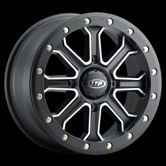 Itp Inertia Wheel 15X7, 4/137-5+2 (+40MM) Matte Black/machined - 1522529727B