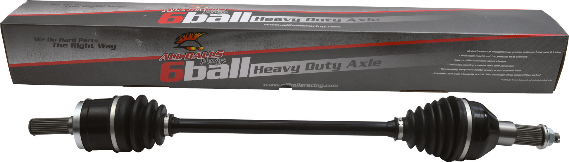 All Balls 6 Ball Heavy Duty Axle — MPN AB6-KW-8-139