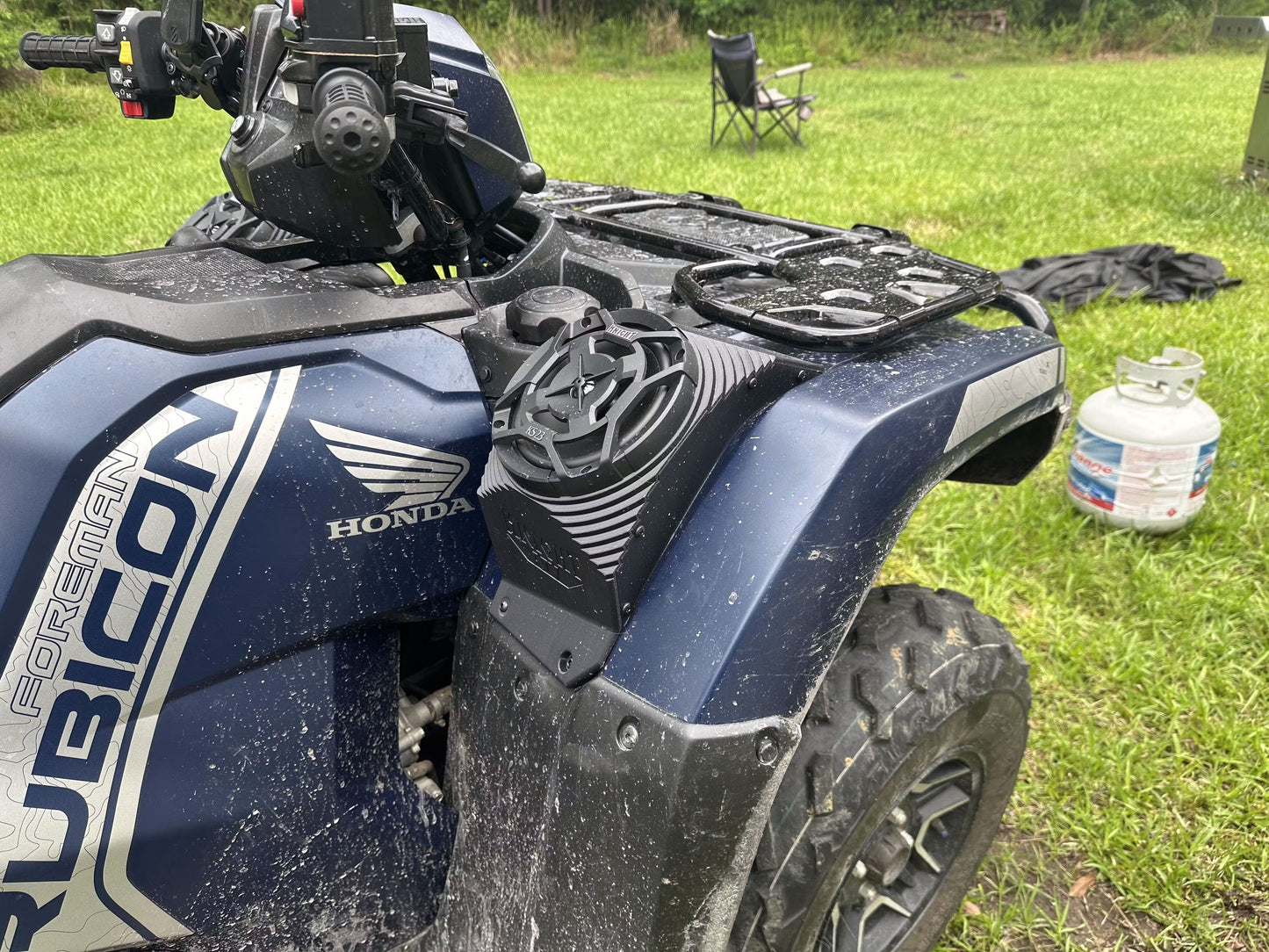 Honda Foreman and Rubicon (14–25) Bluetooth LED ATV Surround Sound System