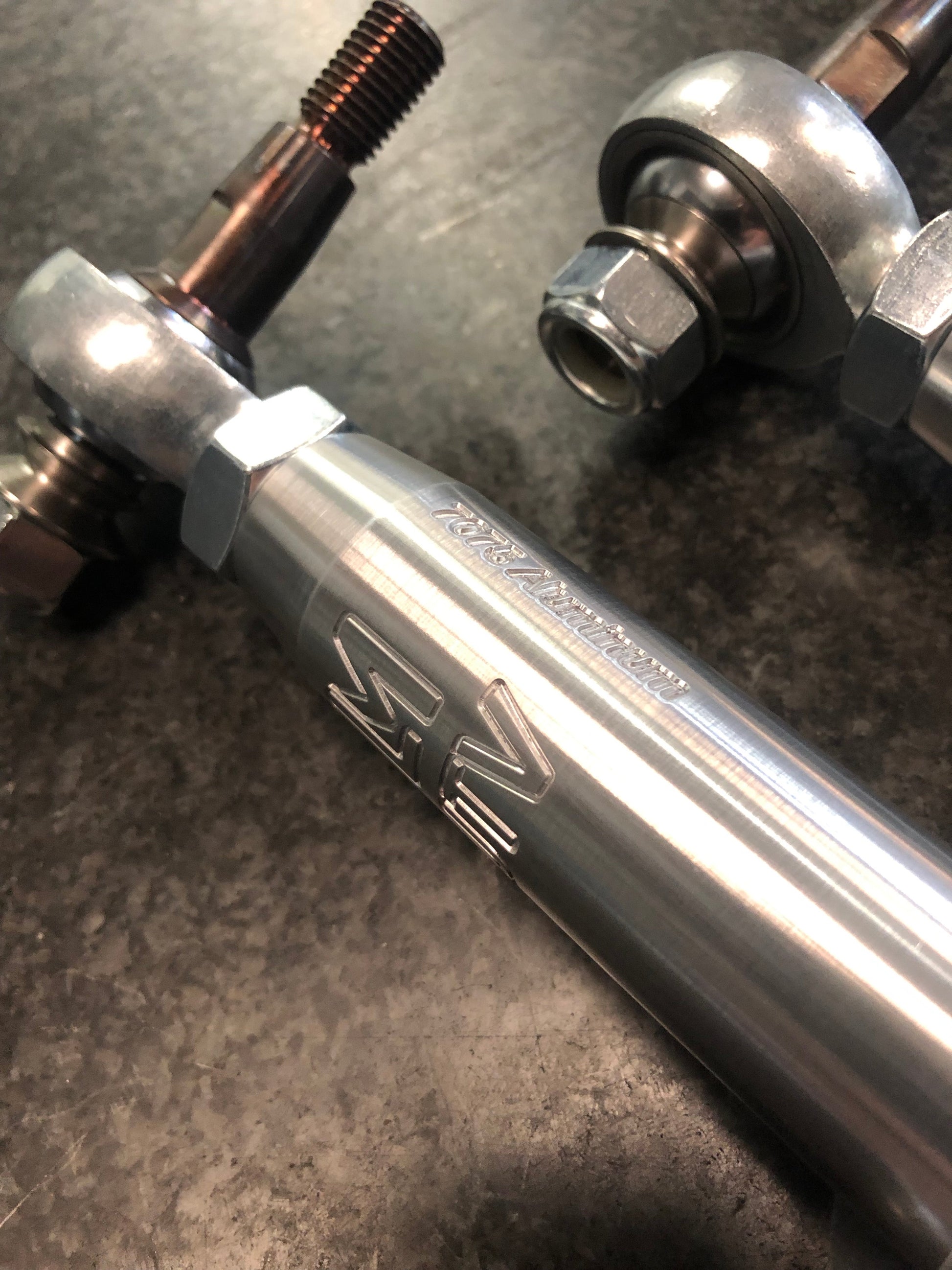 LM-UTV Polaris RZR Steering Tie Rods (+72in/Heim) 2018+ Turbo S - LM-UTV