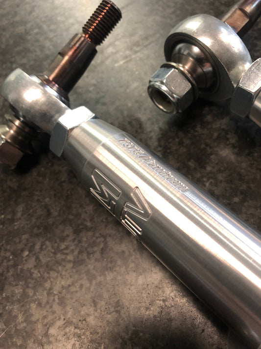 LM-UTV Polaris RZR Steering Tie Rods (+72in/Heim) 2018+ Turbo S - LM-UTV