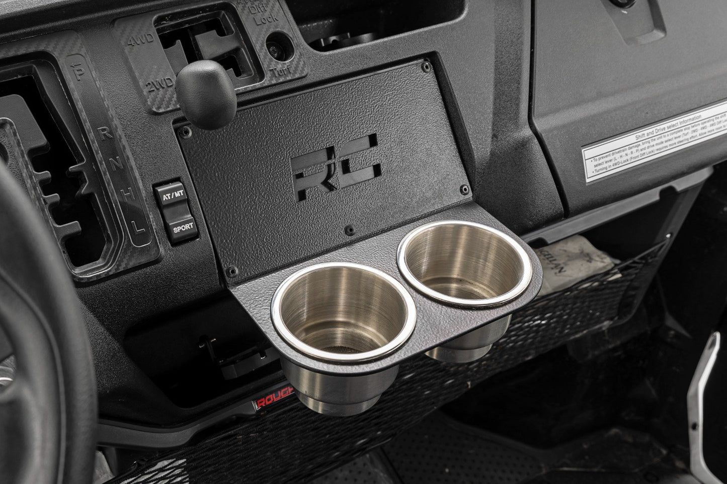 Cup Holder | MLC-8 Mount | Honda Pioneer 1000 