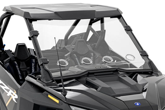 Vented Full Windshield | Scratch Resistant | Polaris RZR Turbo R 4 