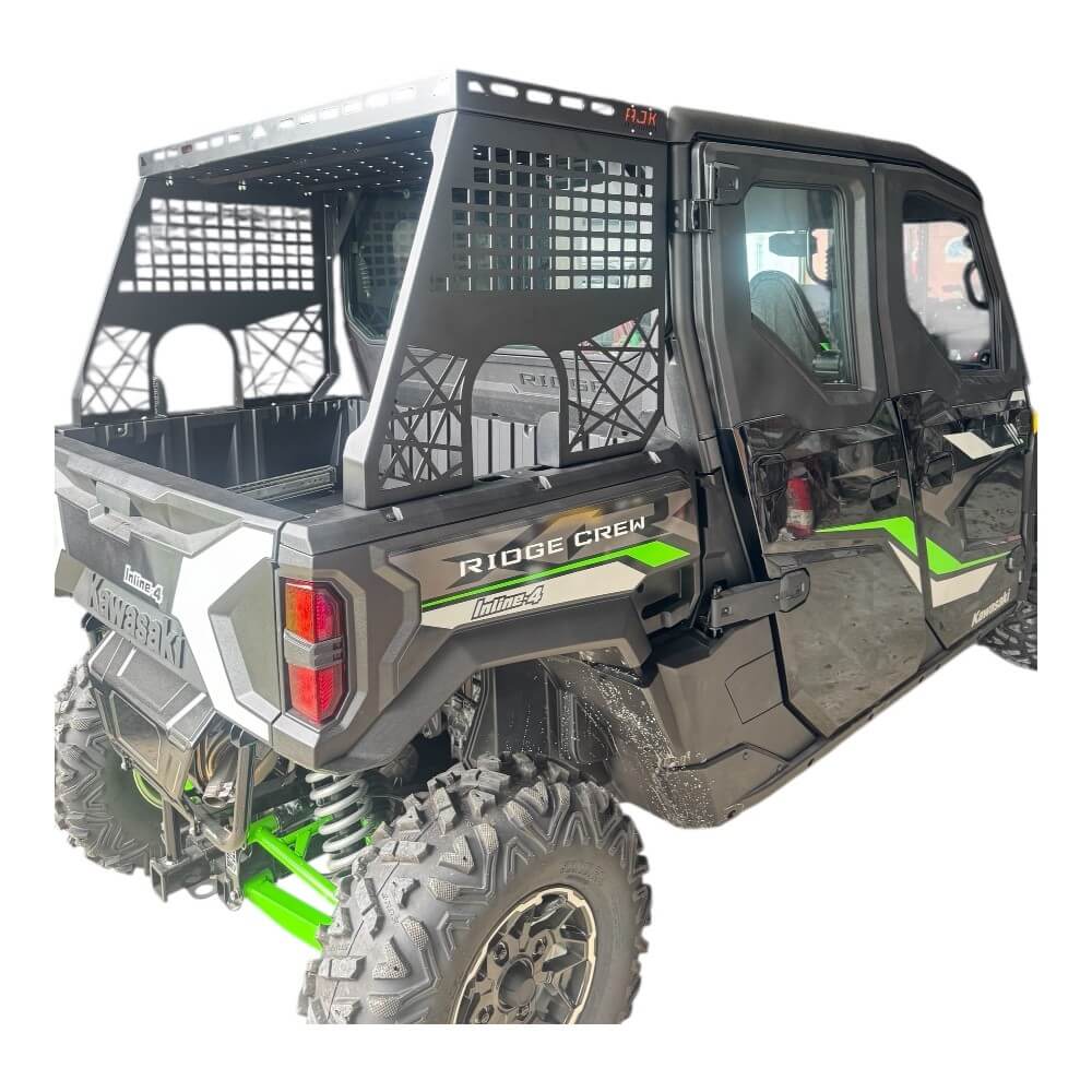 Kawasaki Ridge Bed Rack with Enclosure