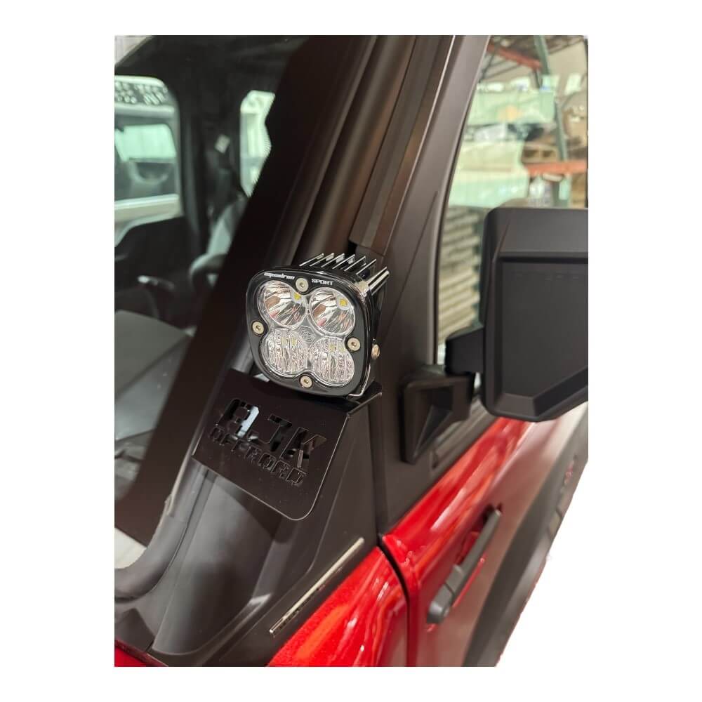 Polaris Ranger 1500XD A Pillar light mount