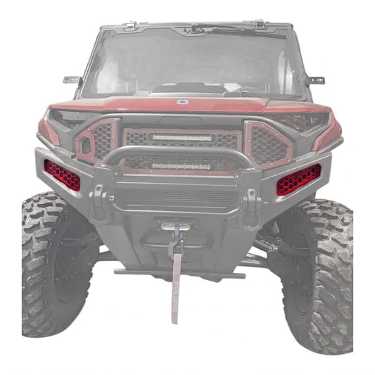 Polaris Ranger Front Bumper Light Pocket Accent