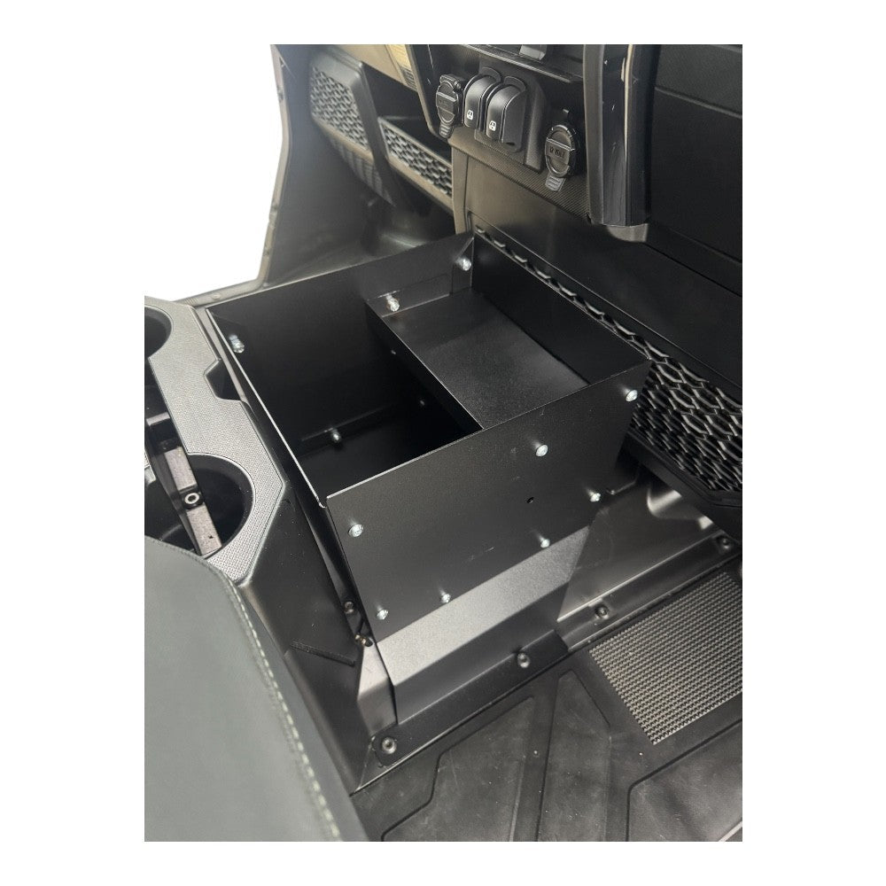 AJK Offroad Polaris Ranger 1500XD Front Seat Center Floor Storage - AJK Offroad