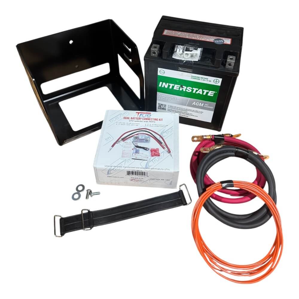 AJK Offroad CF Moto UForce U10 Dual Battery Kit - AJK Offroad