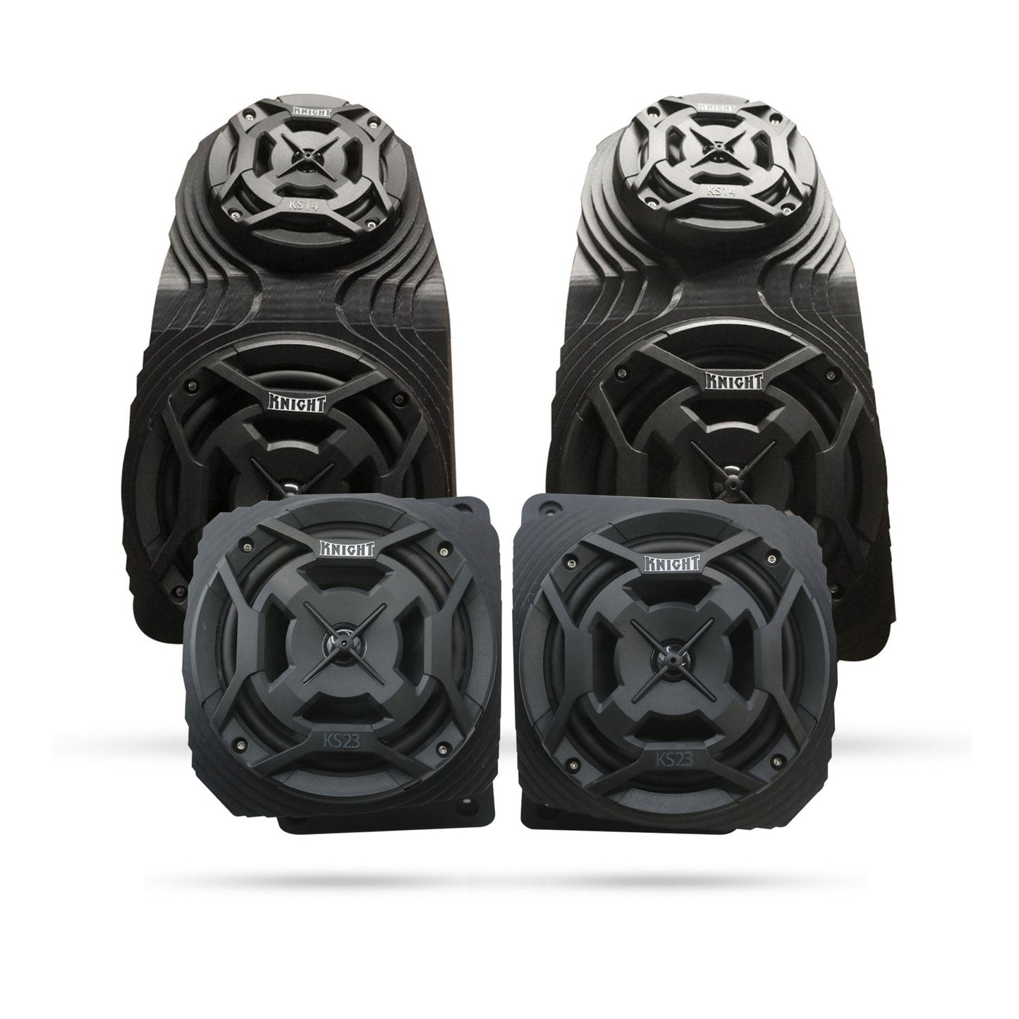 Honda Foreman and Rubicon (14–25)  Bluetooth LED Double ATV Surround Sound System