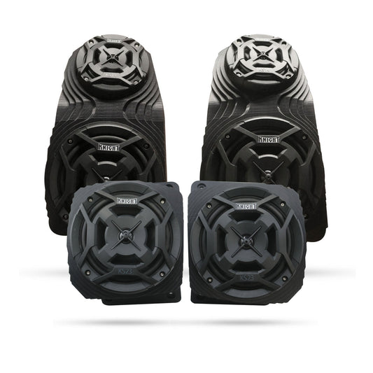 Honda Foreman and Rubicon (14–25)  Bluetooth LED Double ATV Surround Sound System