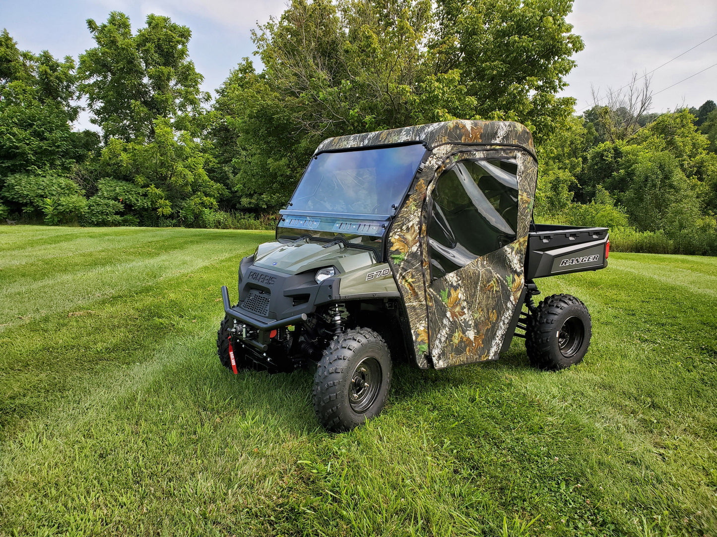 Polaris Ranger Full-Size 570 3-Passenger - Full Cab Enclosure for Hard Windshield