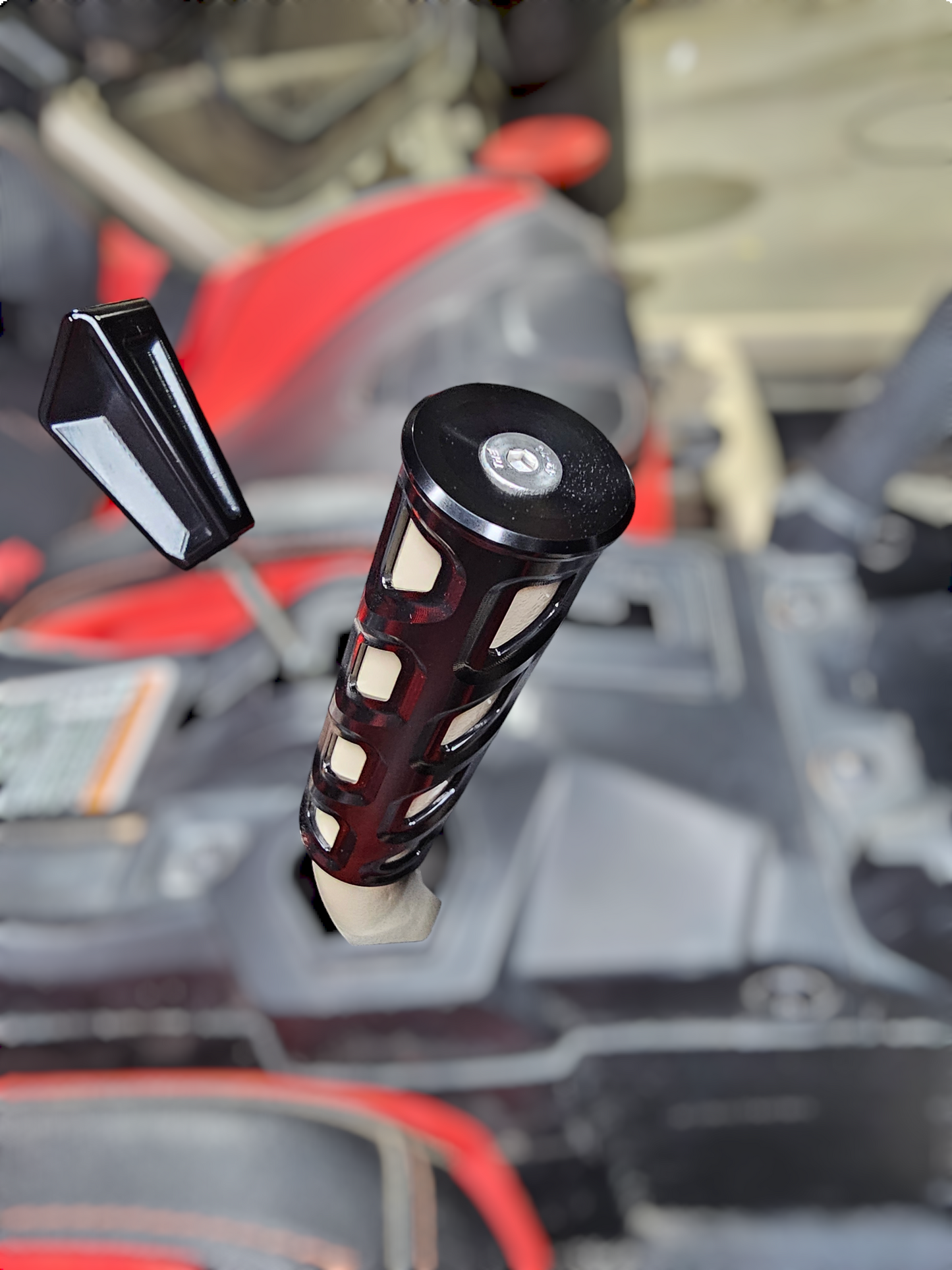 2017 to Current Can-Am X3 Maverick EOD Grab Handle Anodized Black Finish - SKG210021