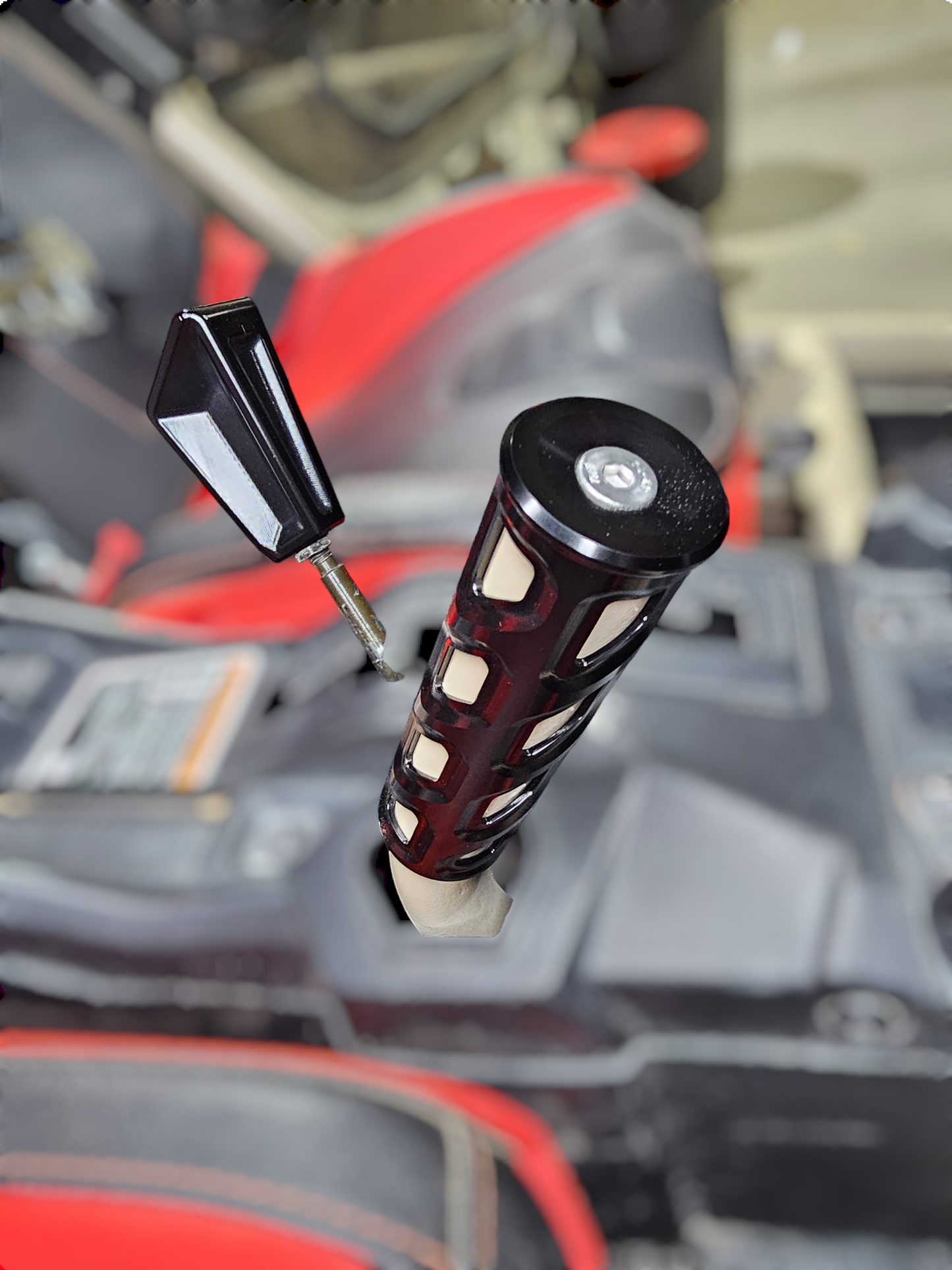 2017 to Current Can-Am X3 Maverick EOD Grab Handle Anodized Black Finish - SKG210021