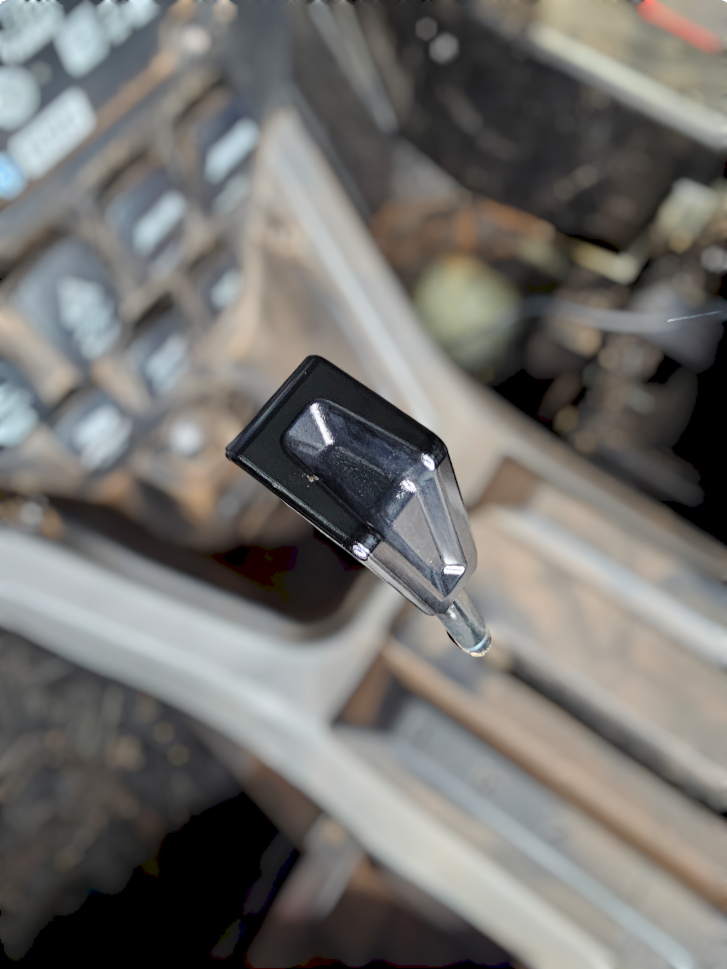 2020 to Current Polaris RZR Pro R, Pro XP, Turbo R, and Xpedition Shift Knob Anodized Black Finish - SKG610023