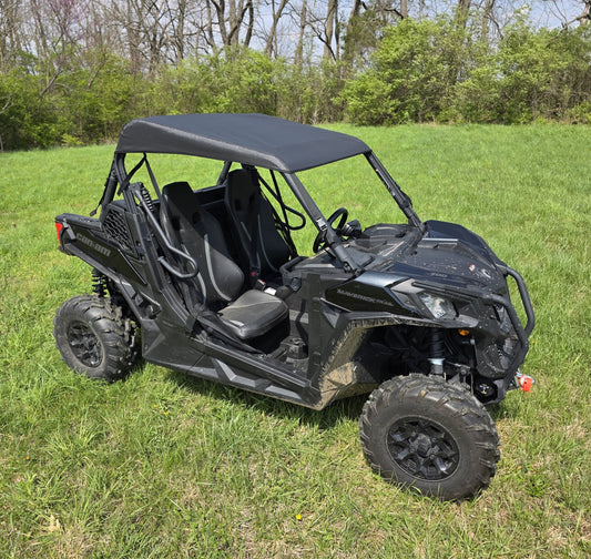 2021+ Can-Am Commander - Heavy Canvas Top (CAMMTR-TCF-BLK) - 3 Star UTV