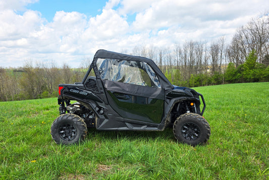 3 Star UTV 2021+ Can-Am Commander-Upper Doors/Rear Panel Combo - 3 Star UTV