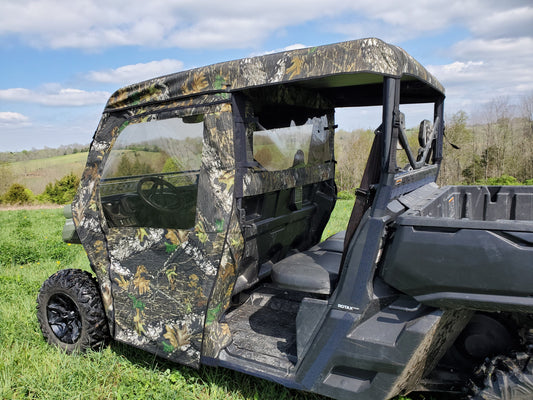 Can-Am Defender Max 4 - Middle/Back Soft Panel (CAMDX4-BCK-BLK) - 3 Star UTV