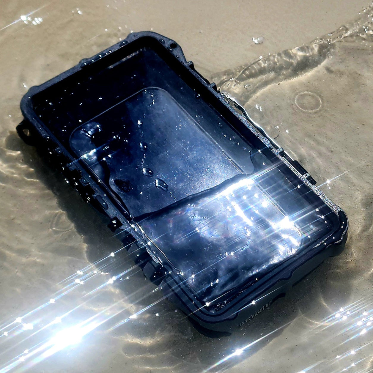 First Version - Phone Holder SafeBox with Flat Mount