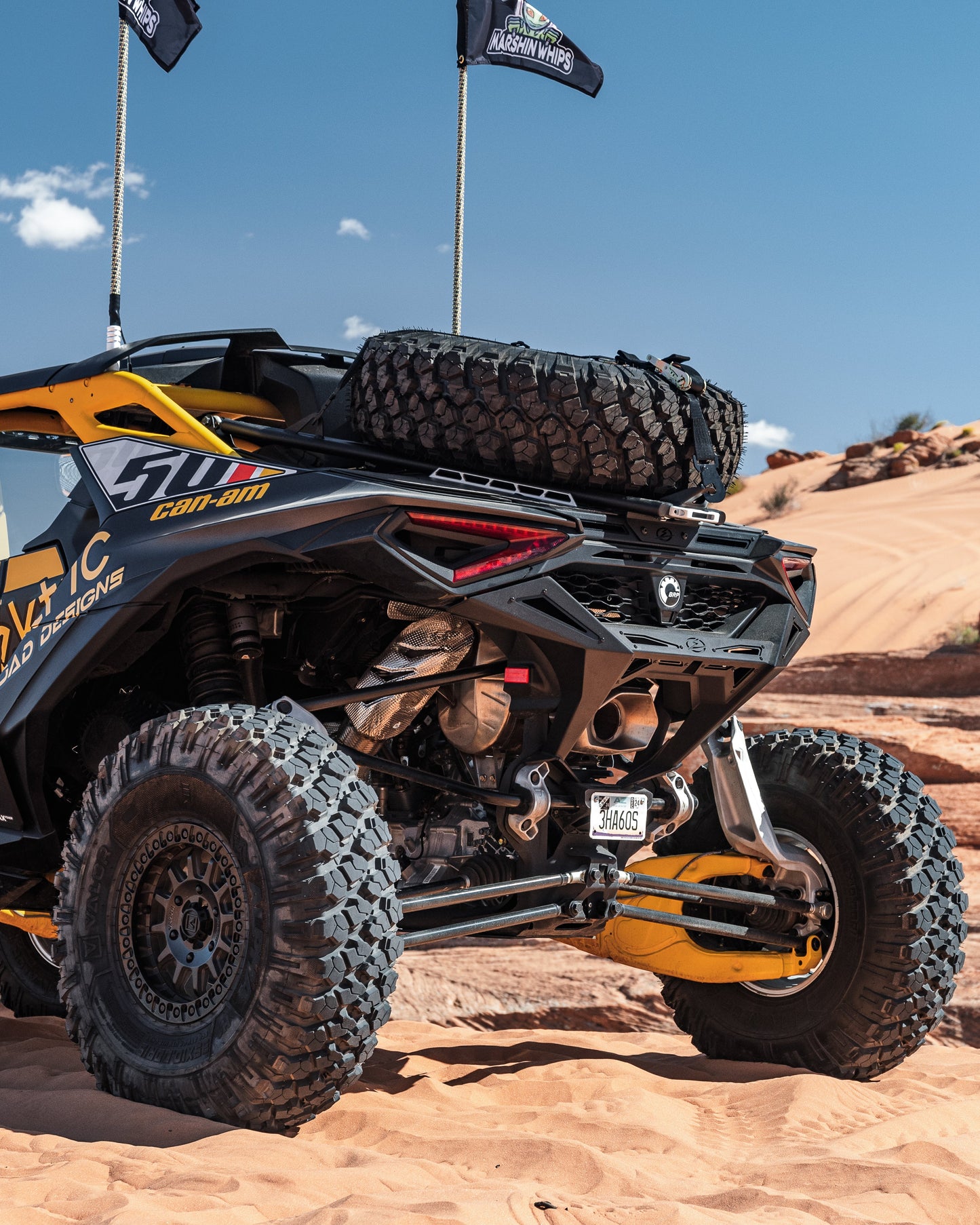 2024 to Current Can-Am Maverick R Rear Volt Bumper (2 Door Only) - RRB220003
