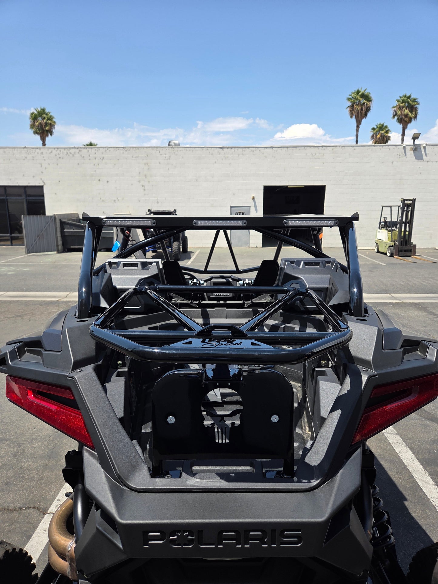 UTV Speed Polaris RZR Pro R Tire Carrier with Shocks