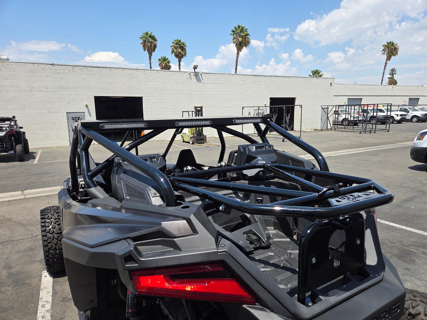 UTV Speed Polaris RZR Pro R Tire Carrier with Shocks