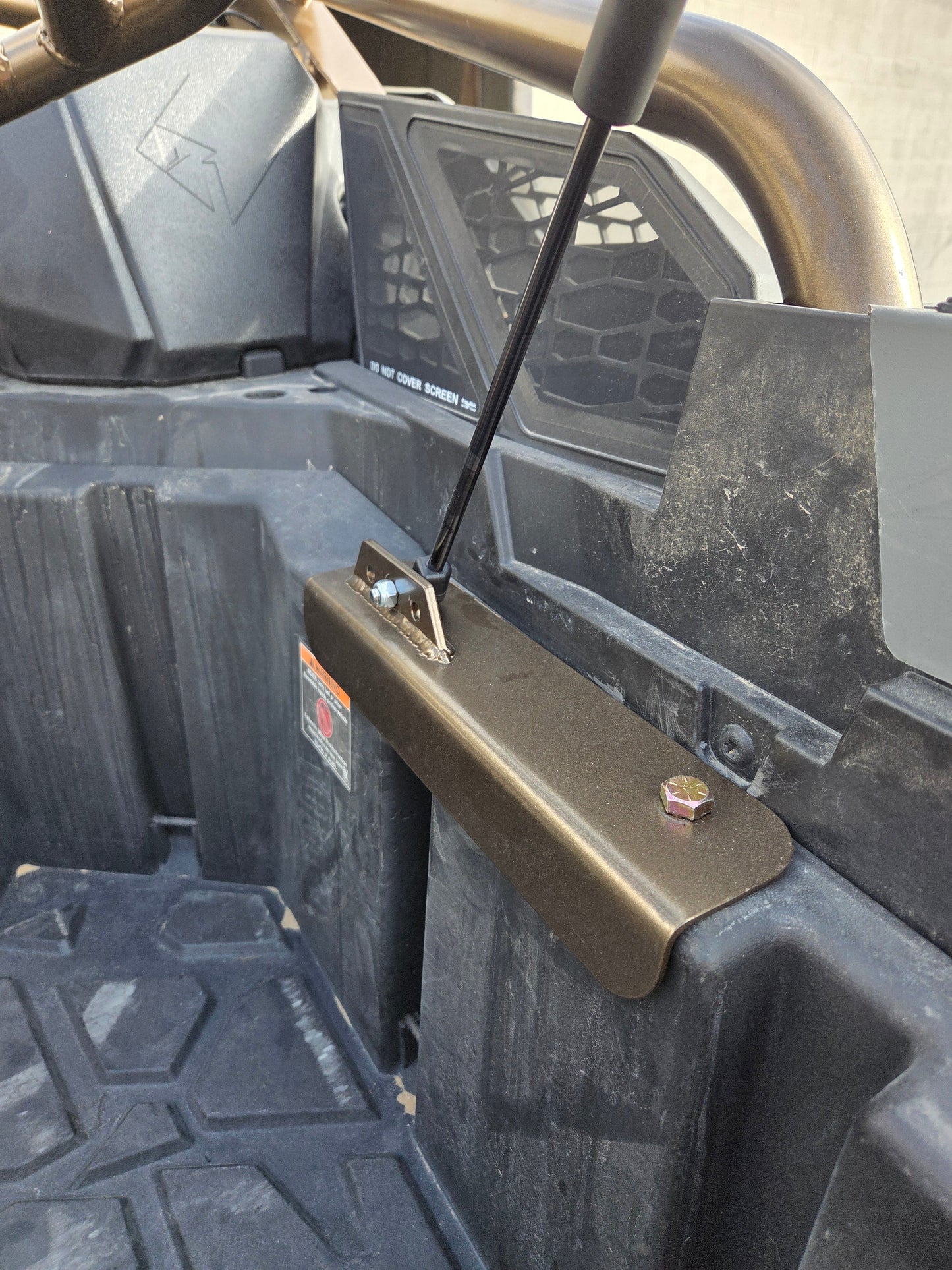 UTV Speed Polaris RZR Pro R Tire Carrier with Shocks