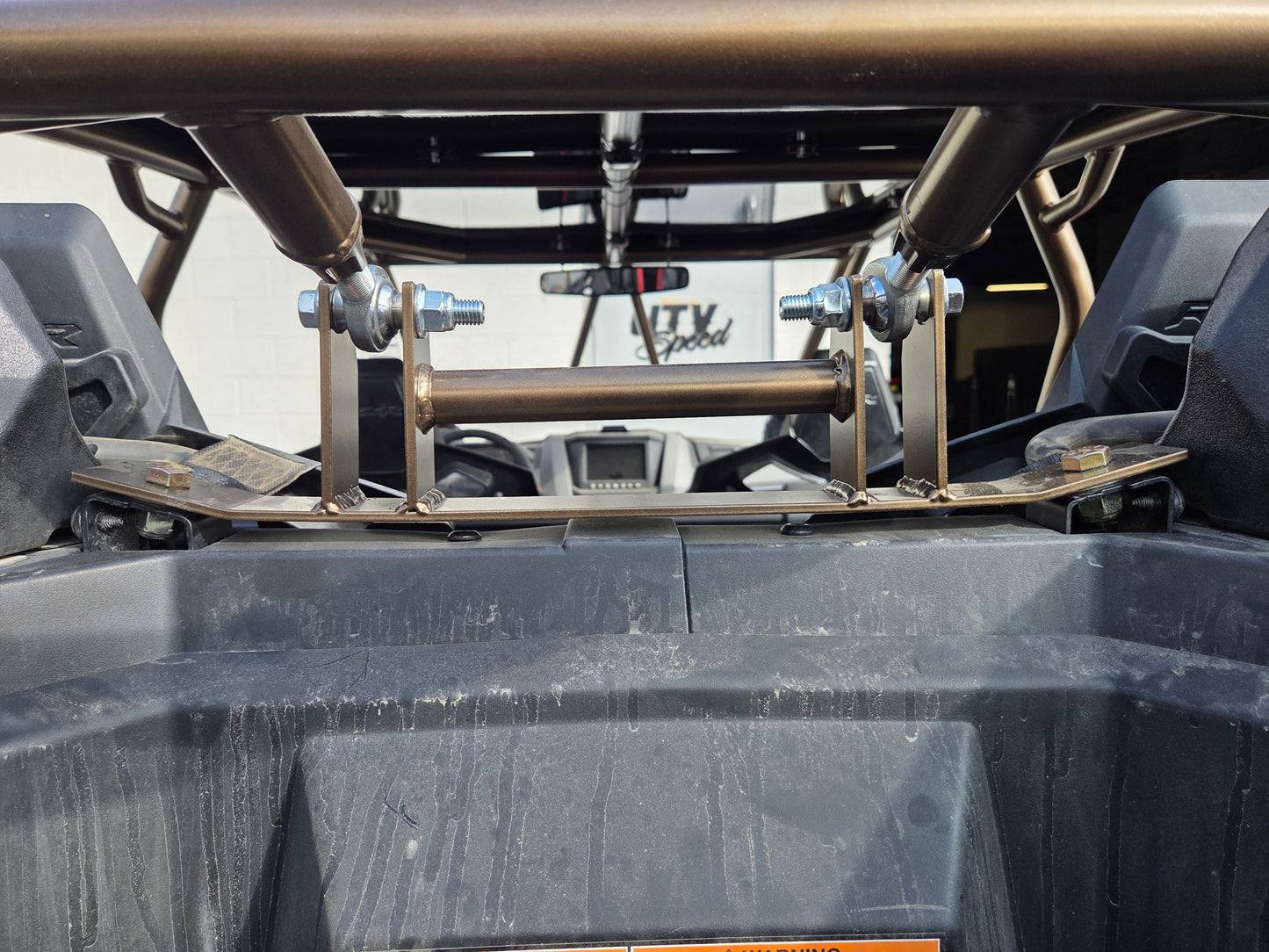 UTV Speed Polaris RZR Pro R Tire Carrier with Shocks