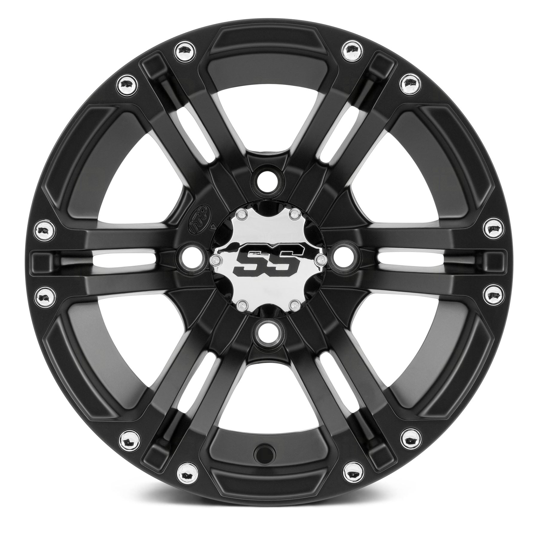 Itp Ss Alloy SS212 14x6 Black (14SS2406BX) - 1422233536B