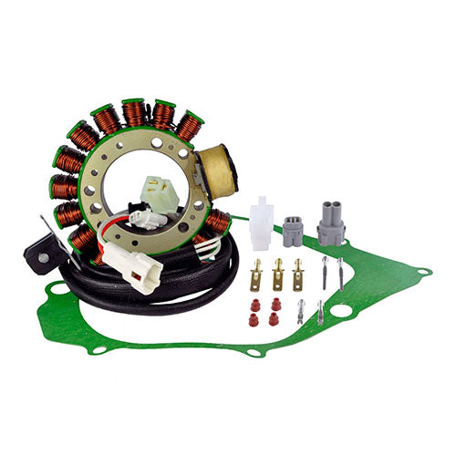 Stator + Stator Crankcase Cover Gasket for Yamaha Big Bear / Warrior / Kodiak 1993-2001
