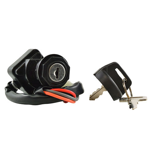 3 Pos. Ignition Key Switch for Kawasaki Ozark / Quadrunner 1998-2017