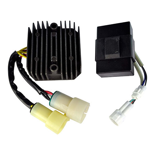 Over-Voltage Protected CDI Box & Voltage Regulator Rectifier Upgrade for Kawasaki Bayou 1999-2004