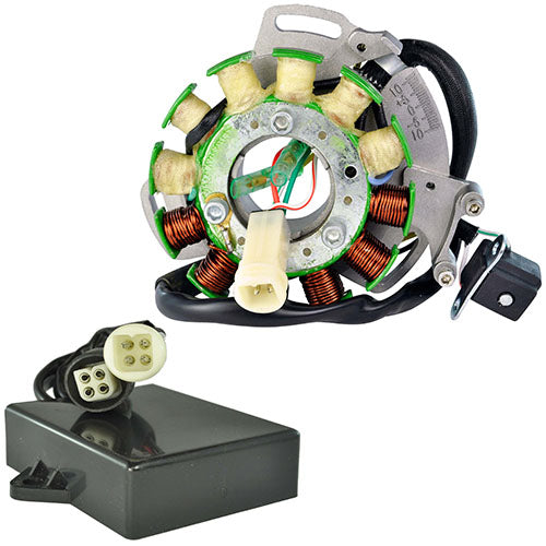 Stator 100 W + PeakRPM CDI + Backplate for Yamaha Banshee 1987-1994