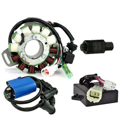 RM Stator Stator + CDI + Coil + Backplate + Puller