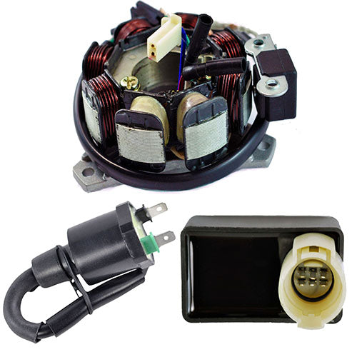 RM Stator Kit Stator 200 W + HP CDI Box + Ext Ign Coil