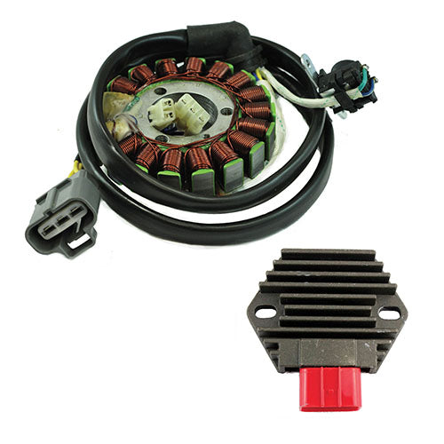 High Output Stator + Voltage Regulator Rectifier for Honda 2004-2005