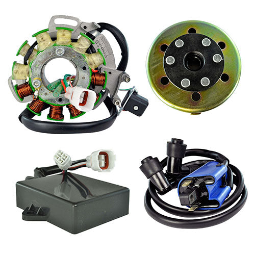 RM Stator Stator 100W CDI + Ignition Coil Backplate Flywheel