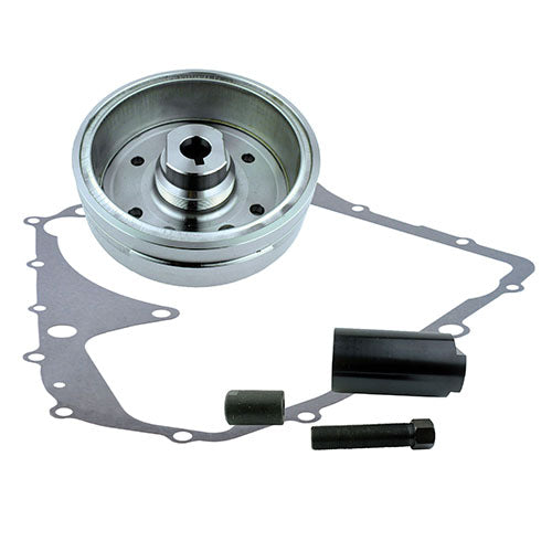 Improved Magneto Flywheel + Flywheel Puller + Gasket for Suzuki 2002-2008