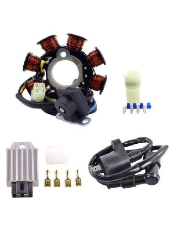 Stator + Regulator + External Ignition Coil for Polaris Outlaw / Sportsman / Rzr 2007-2019
