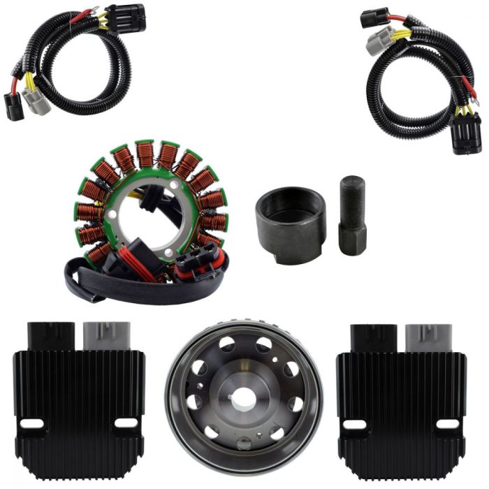 REVOLT Regulator + SPLYT Stator + Flywheel + Puller for Polaris Ranger / Rzr 2018-2025