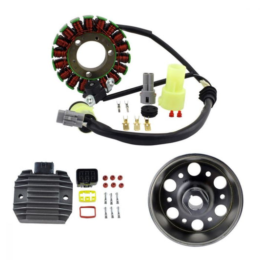High Output Stator 300W + Flywheel + Regulator for Yamaha 1960-2025