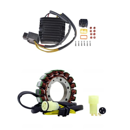 High Output Stator + Mosfet Voltage Regulator Rectifier for Kawasaki Brute Force 2005-2013