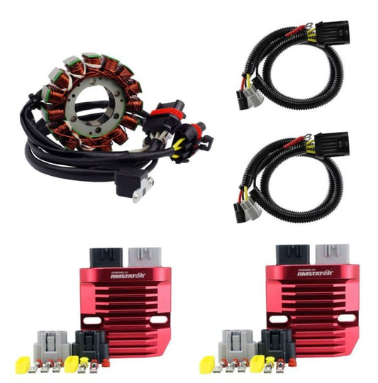 625W SPLYT Dual Stator + SERIES Voltage Regulator for Yamaha Viking / Rhino 2008-2025