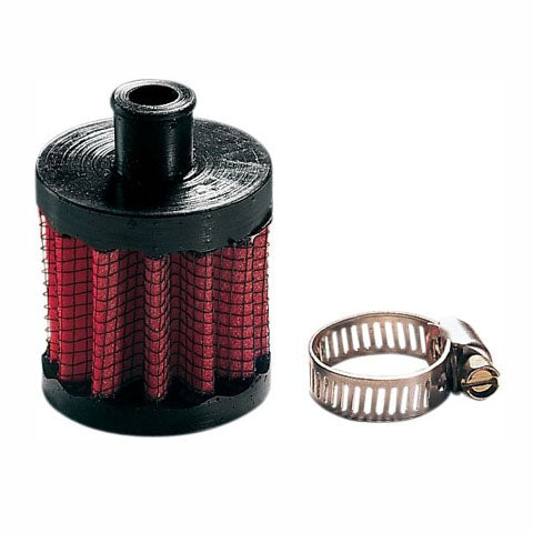 Uni Breather Filter, 1 1/2" O.d. X 1 1/2" Length.3/8" Clamp on - UP-102