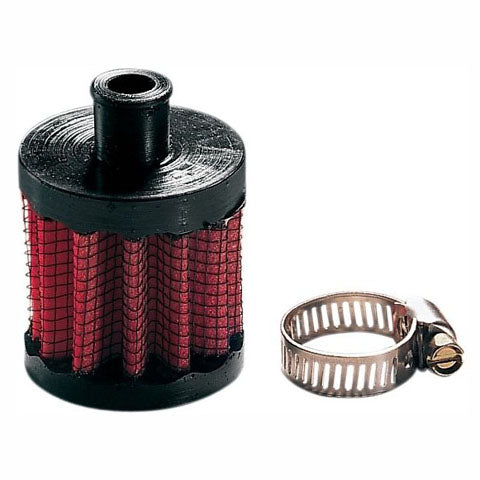 Uni Breather Filter, 1 1/2" O.d. X 1 1/2" Length.1/2" Clamp on - UP-103