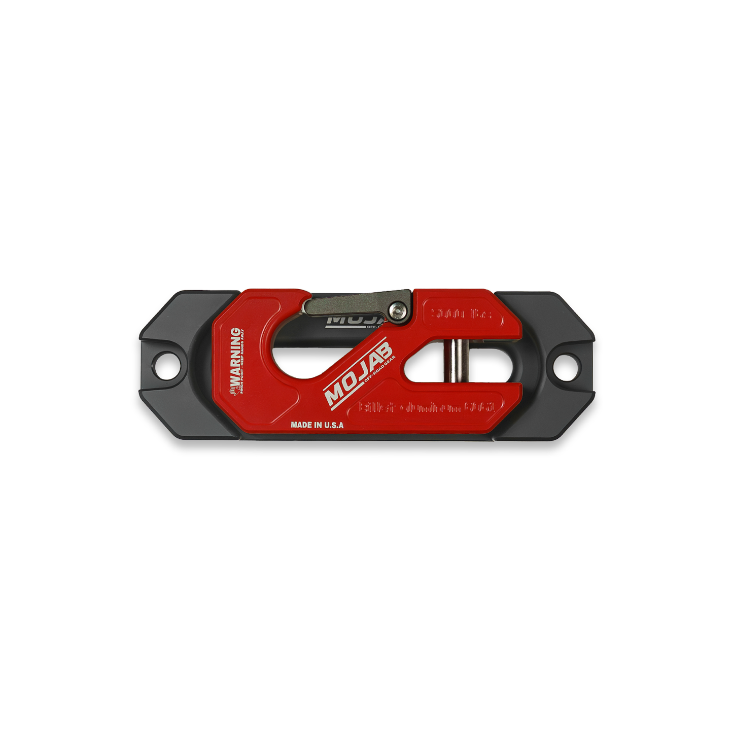 Side By Side / UTV Aluminum Recessed Winch Shackle with Fairlead Kit. (LIFE TIME WARRANTY*)