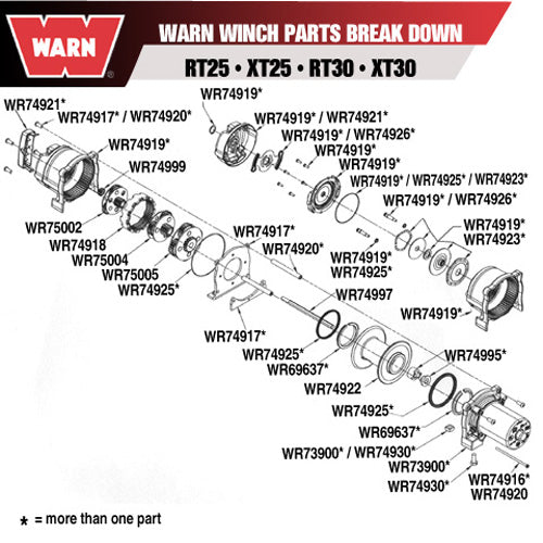 Warn Winch Service Bolt - 74916