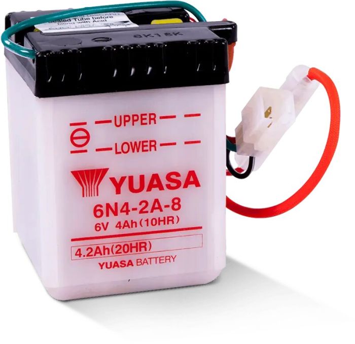 Conventional 6N4-2A-8 6 Volt Battery - YUAM2648A