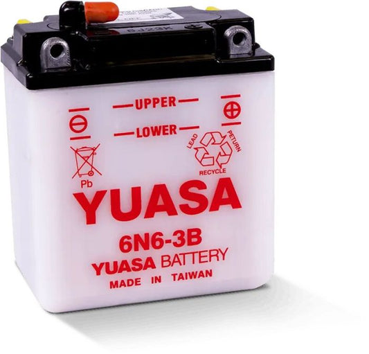 Conventional 6N6-3B 6 Volt Battery - YUAM2660B