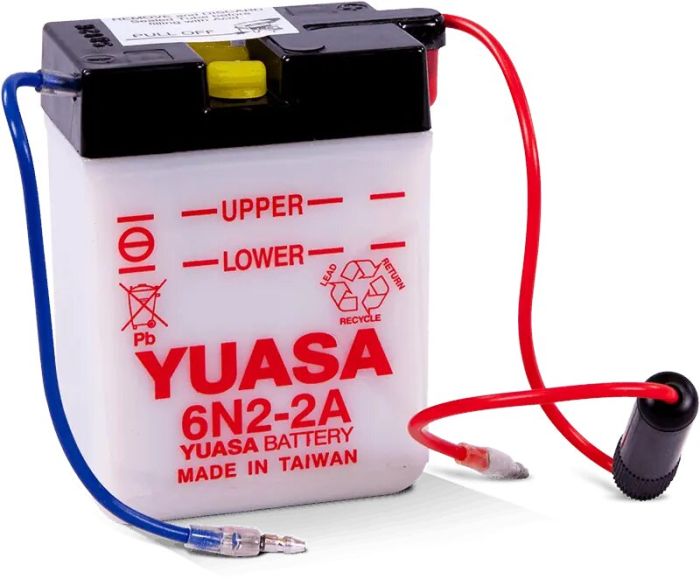 Conventional 6N2-2A 6 Volt Battery - YUAM2620A