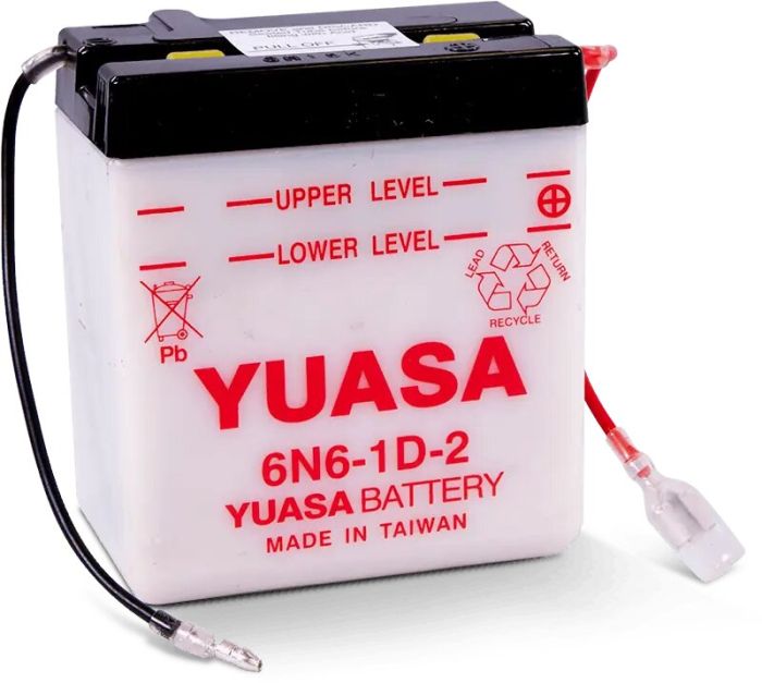 Conventional 6N6-1D-2 6 Volt Battery - YUAM2662B